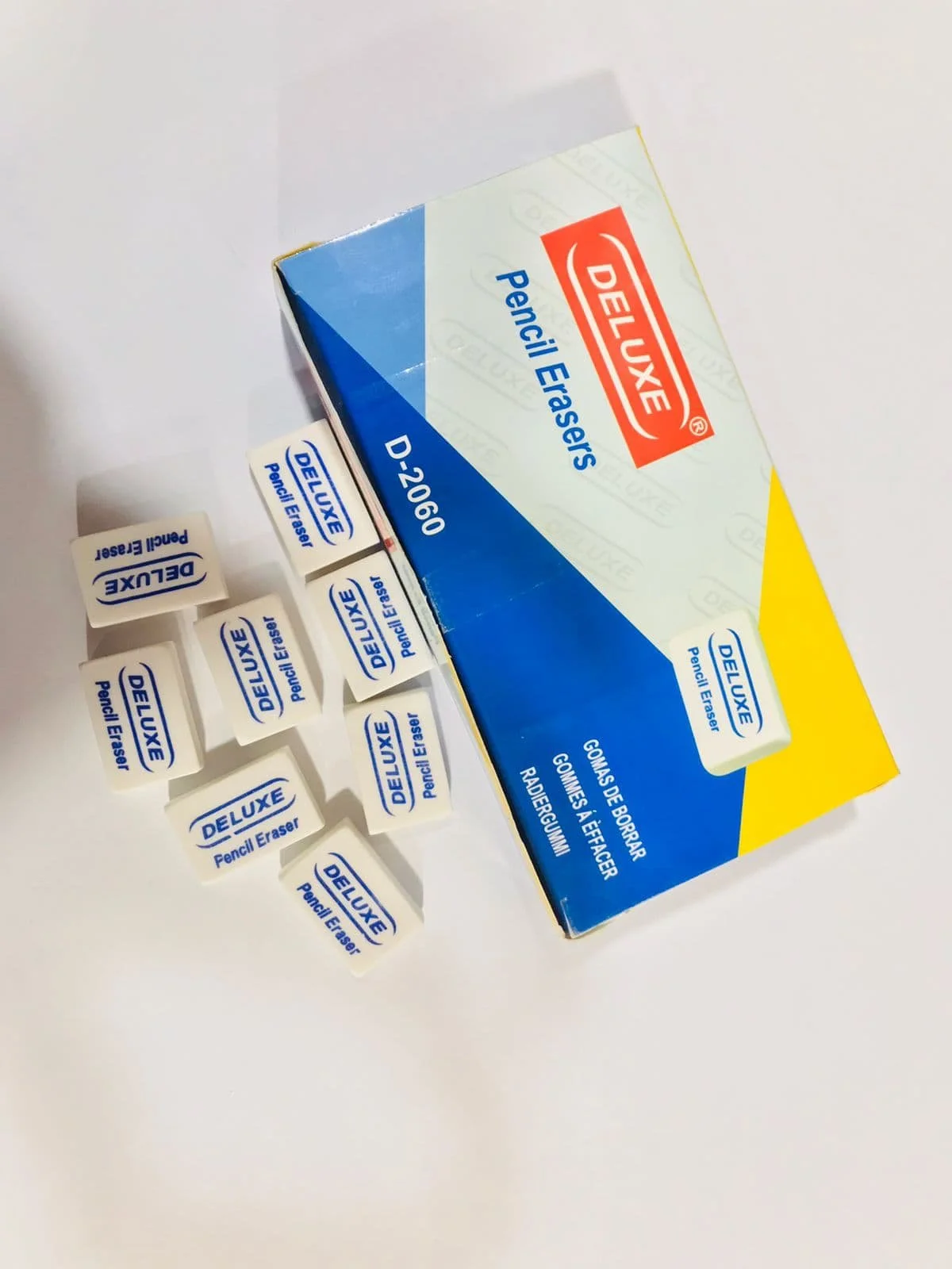Deluxe Soft Eraser Set – Clean & Smudge-Free for School Use
