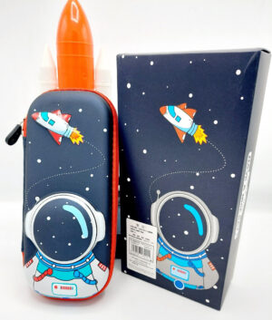 Pencil Case Space 3D Hardtop Pencil Box Stationery Organizer Pouch