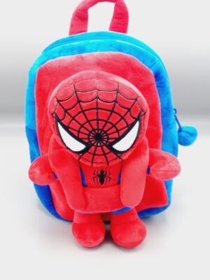 Spiderman Plush Toy Stuffed Bag For Toddlers - Mini Cartoon Plush Toy Backpack for Preschoolers