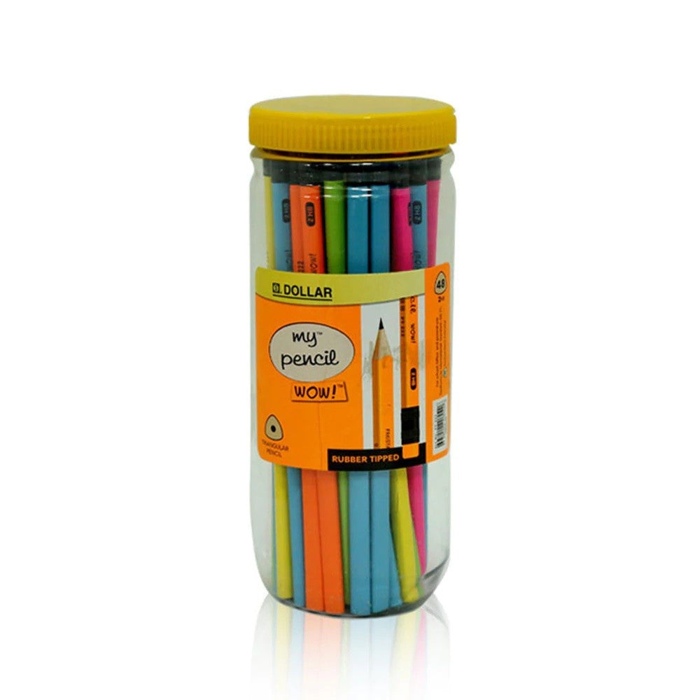 Dollar My Pencil Jar Of 48 Lead Pencils