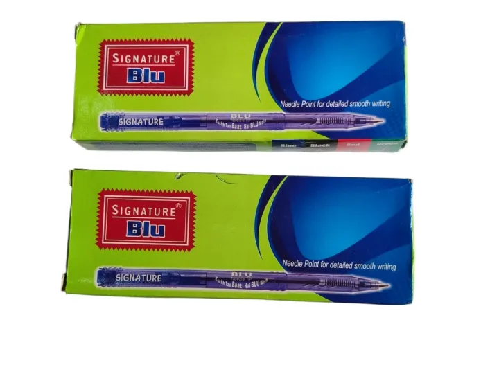Signature Ball Point Pen Pack Of 10 Pens