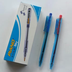 Piano Click Sky Ball Pen Pack Of 10 Pens