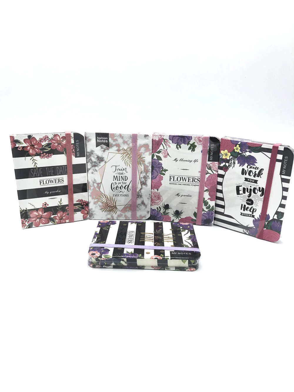Colorful Flowers Journals - A6 & A7 sizes