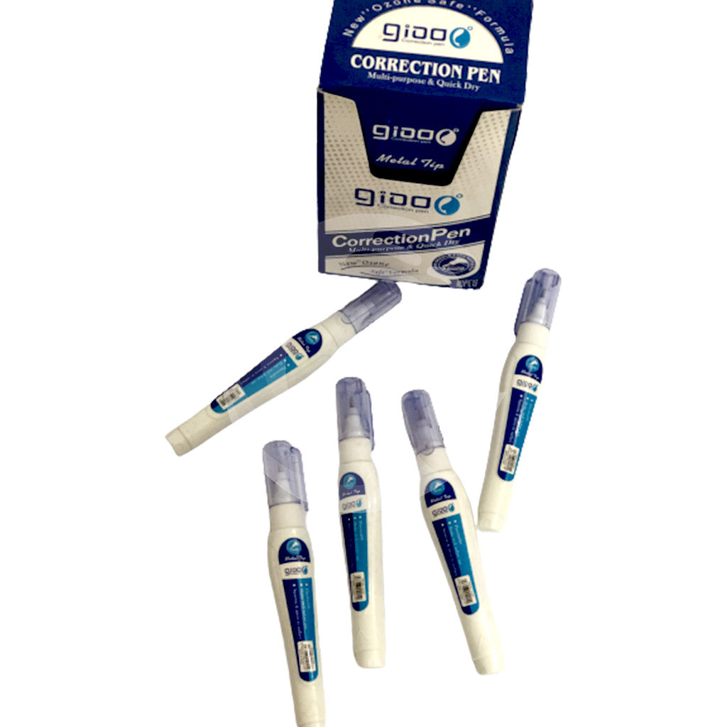 Gioo Correction Pen Metal Tip Multi Purpose & Quick Dry