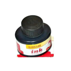 Dollar Pen Ink 30Ml Plastic Bottle Red