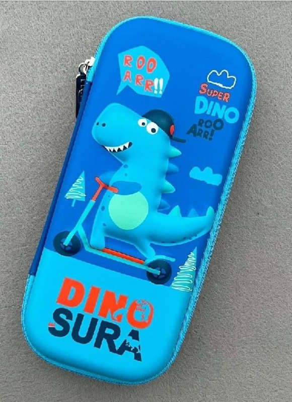 Super Dinosaur 3D EVA Cartoon Storage Pouch Pen Holder for School Kids Cool Accessories Storage Pouch