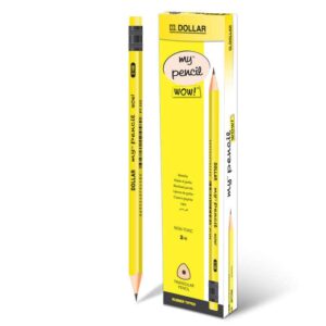 Dollar My Pencil wow 2HB Lead Pencil Pack of 12