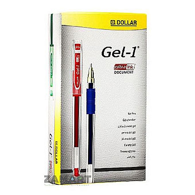Dollar Gel-1 Pen Pack of 12 Pens