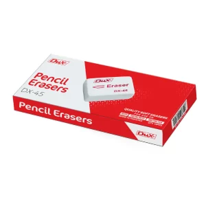 Dux DX-45 Eraser Set – Soft & Clean Erasing (Pack of 45)