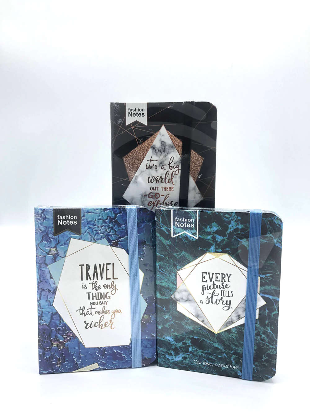 Multi Textured Fashion Journals - A6 & A7 sizes
