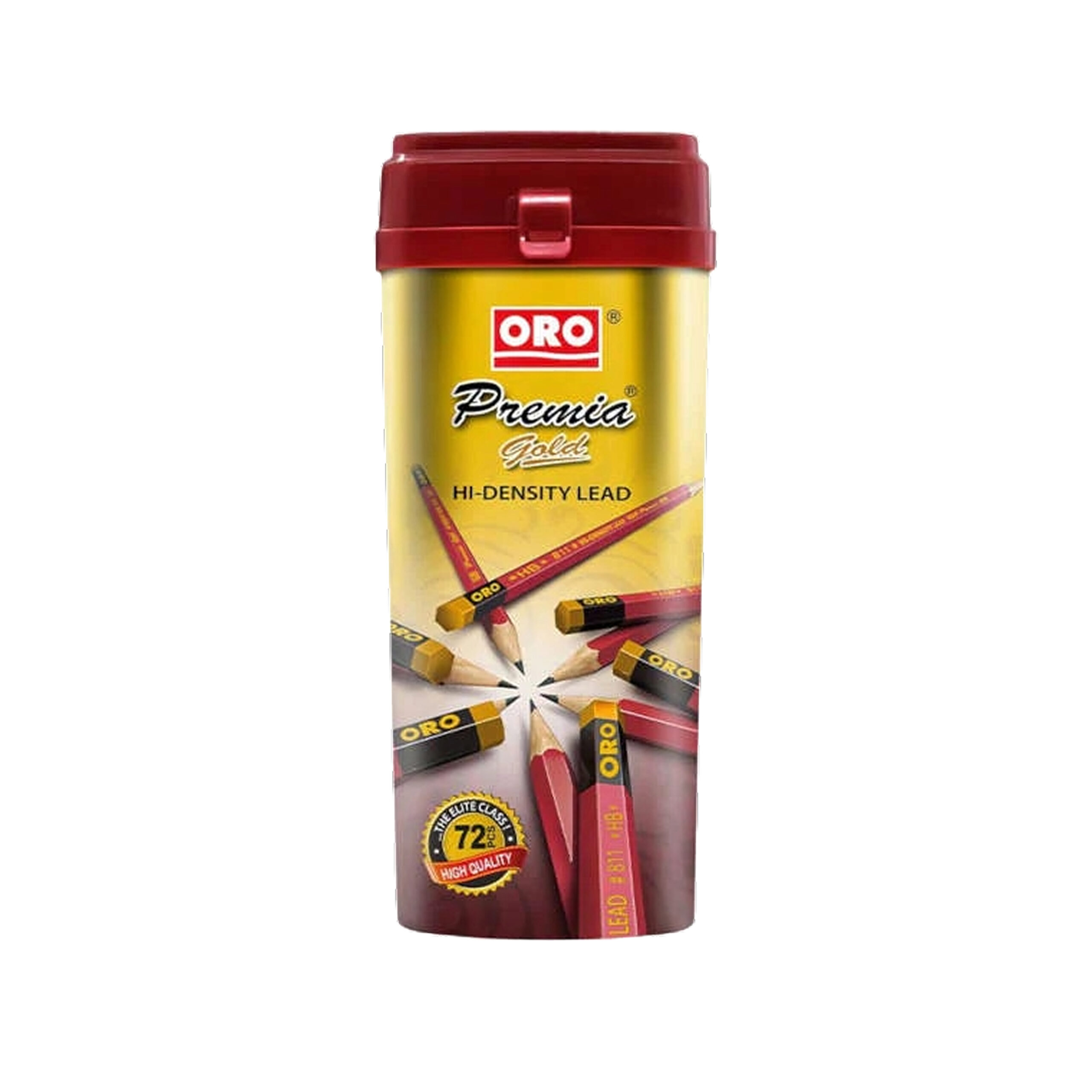 Oro Premia Gold HB Lead Pencil Jar of 72