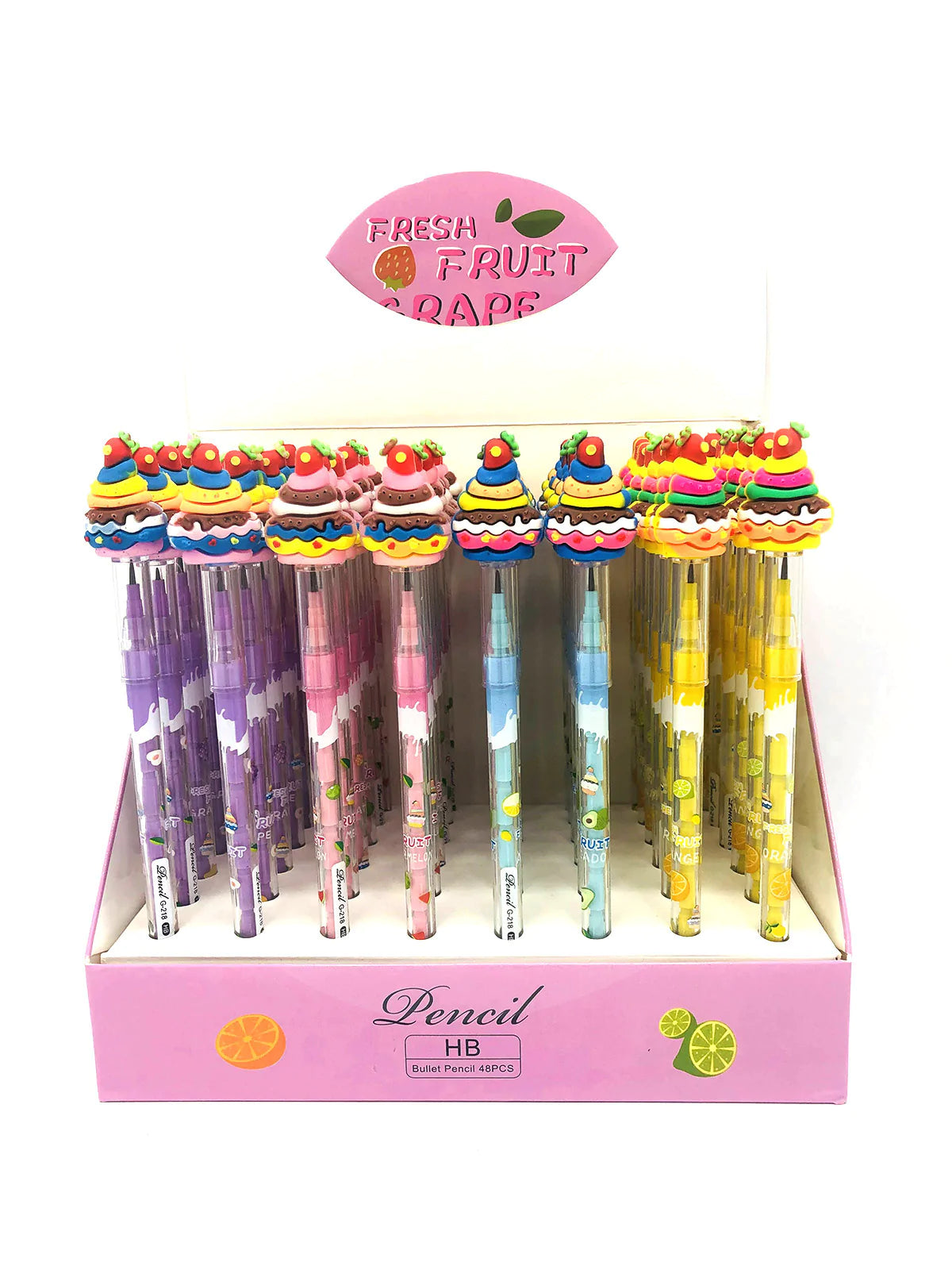 Ice Cream Bullet- Sikka HB Lead Pencil - Multi Colors Pencils