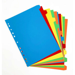 Divider Plastic Paper File Separator
