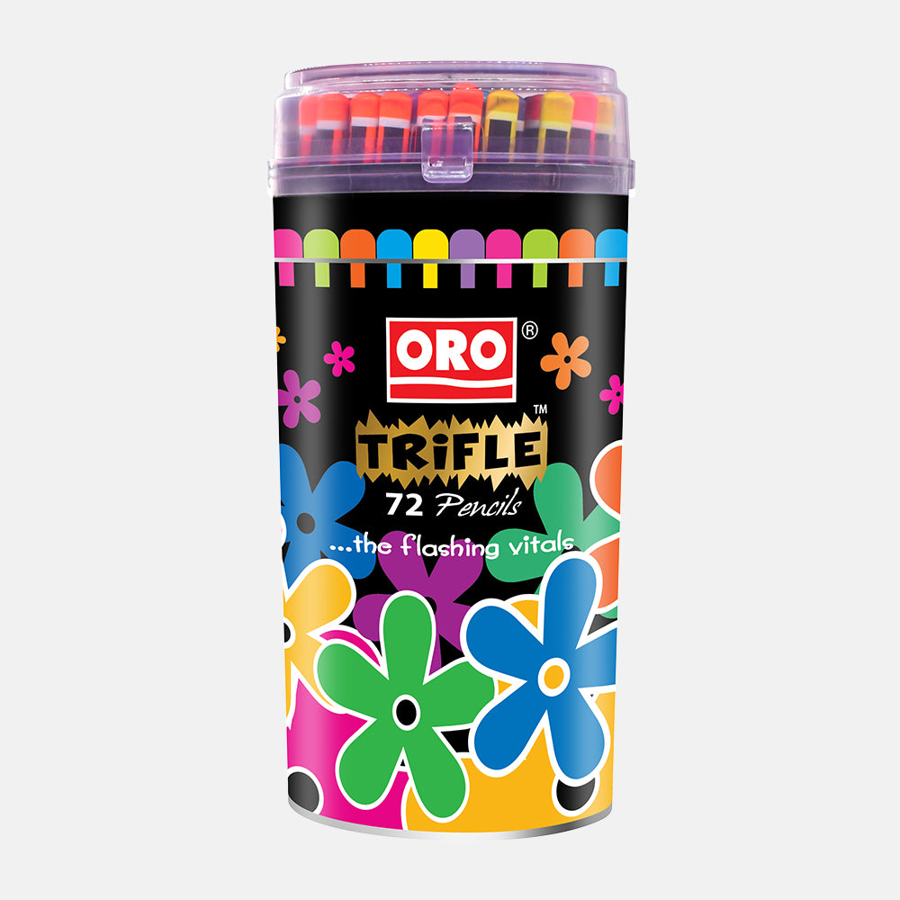 Oro Trifle Lead Pencils Jar of 72