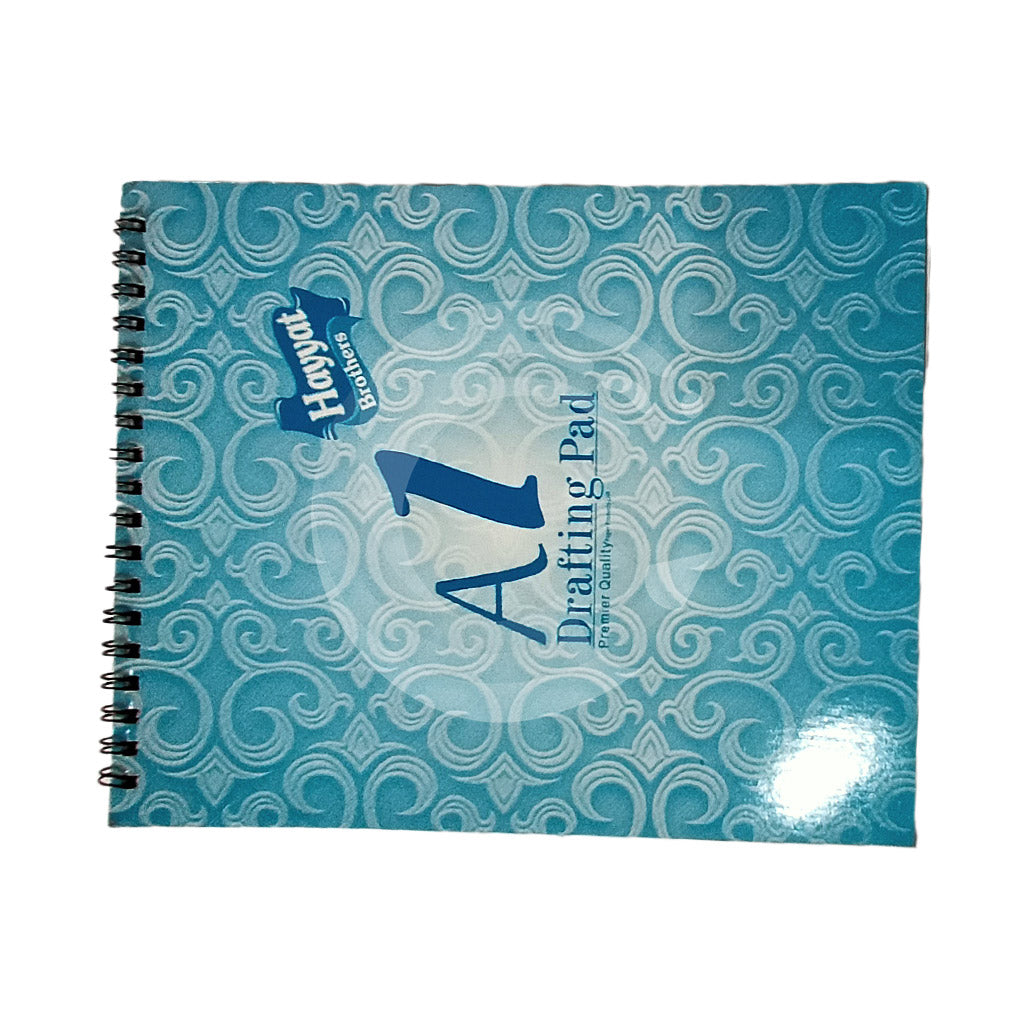 A1 Drafting Pad A5, Spiral Ring Binding Writing Pad, Notepad, Premier Quality