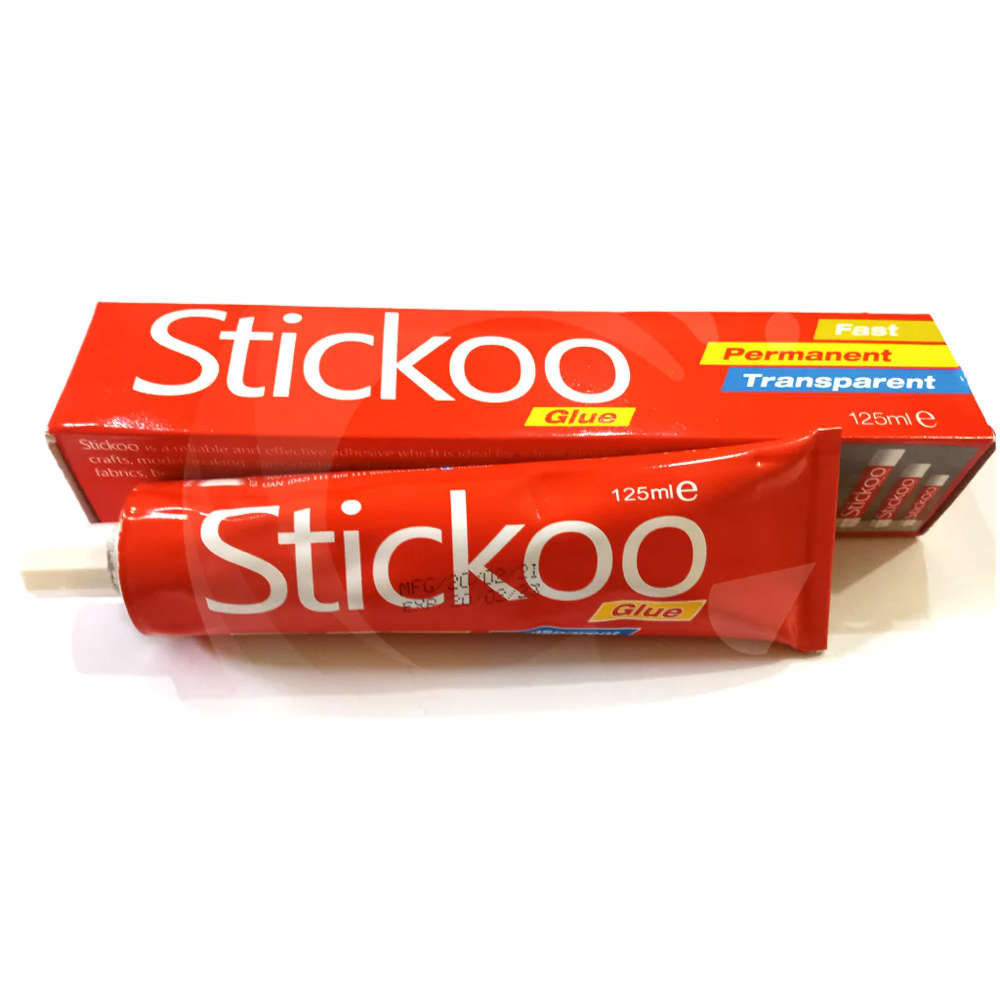 Stickoo All Purpose Liquid Glue Tube 33ML/60ML/125ML