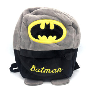 Batman Plush Stuffed Bag For Toddlers | Stylish Superhero Mini Backpack For Boys