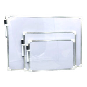 White Board Double Sided with Marker And Duster For Kids, Portable Kids Writing & Drawing Board