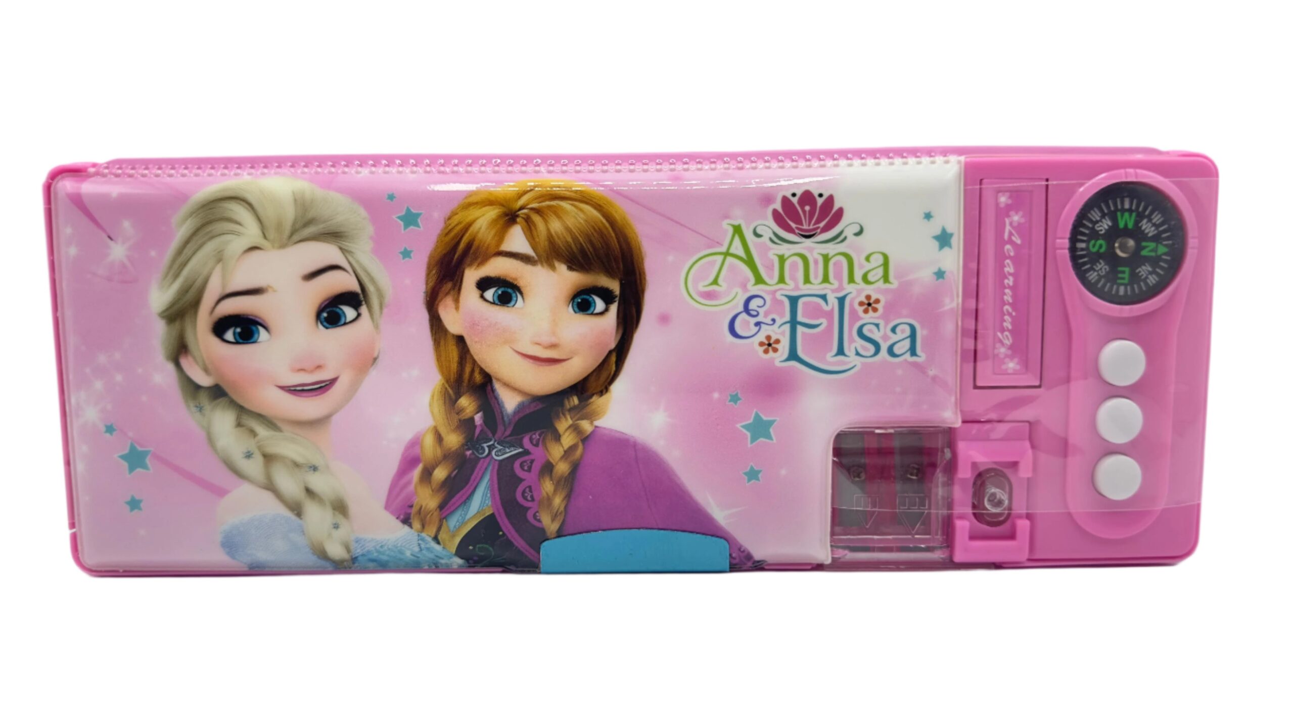 Frozen Geometry Box For Girls With Navigation Compass Design