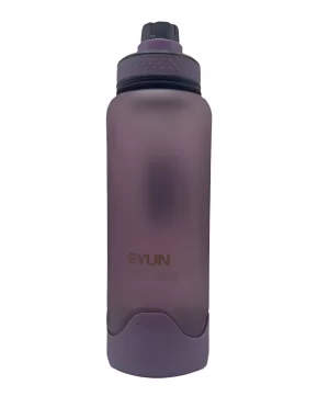 Purple Plastic Water Bottle