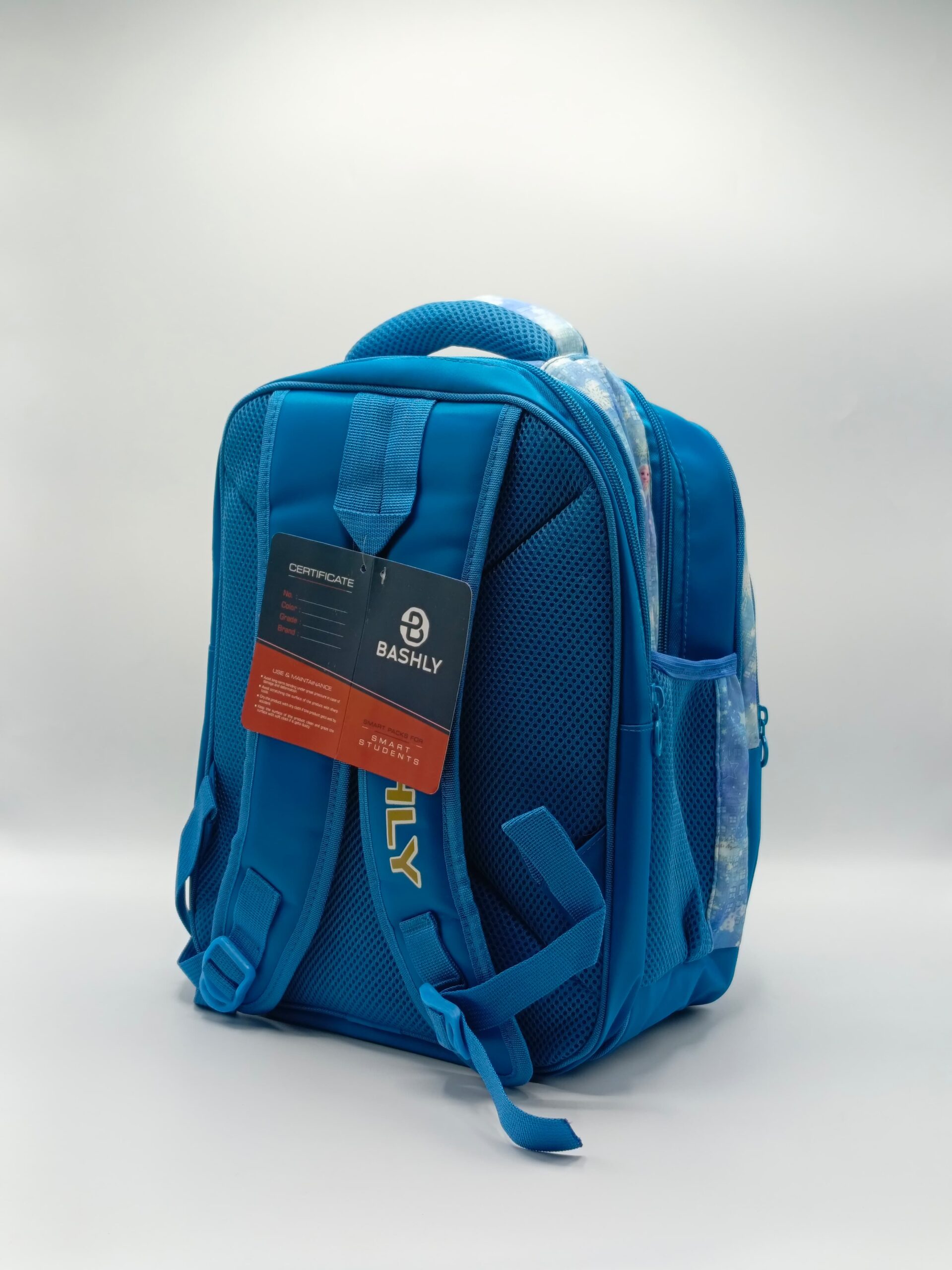 Frozen-Themed Blue School Backpack for Girls – Waterproof & Stylish Bag - Image 3