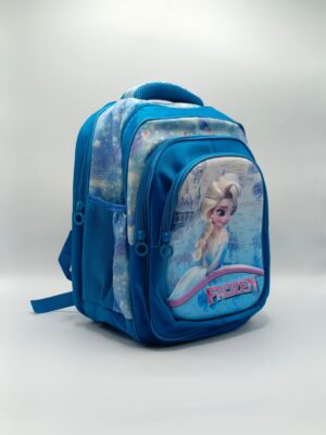 Frozen-Themed Blue School Backpack for Girls – Waterproof & Stylish Bag