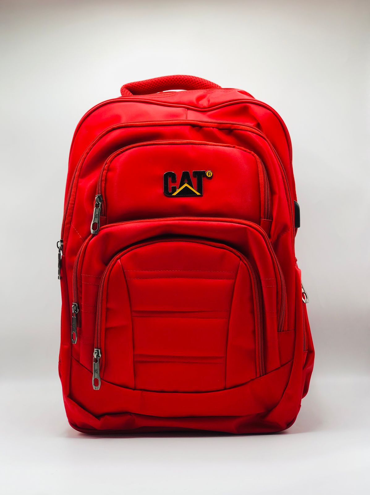 Caterpillar Red School Backpack – Stylish Multipurpose Bag for Boys & Girls