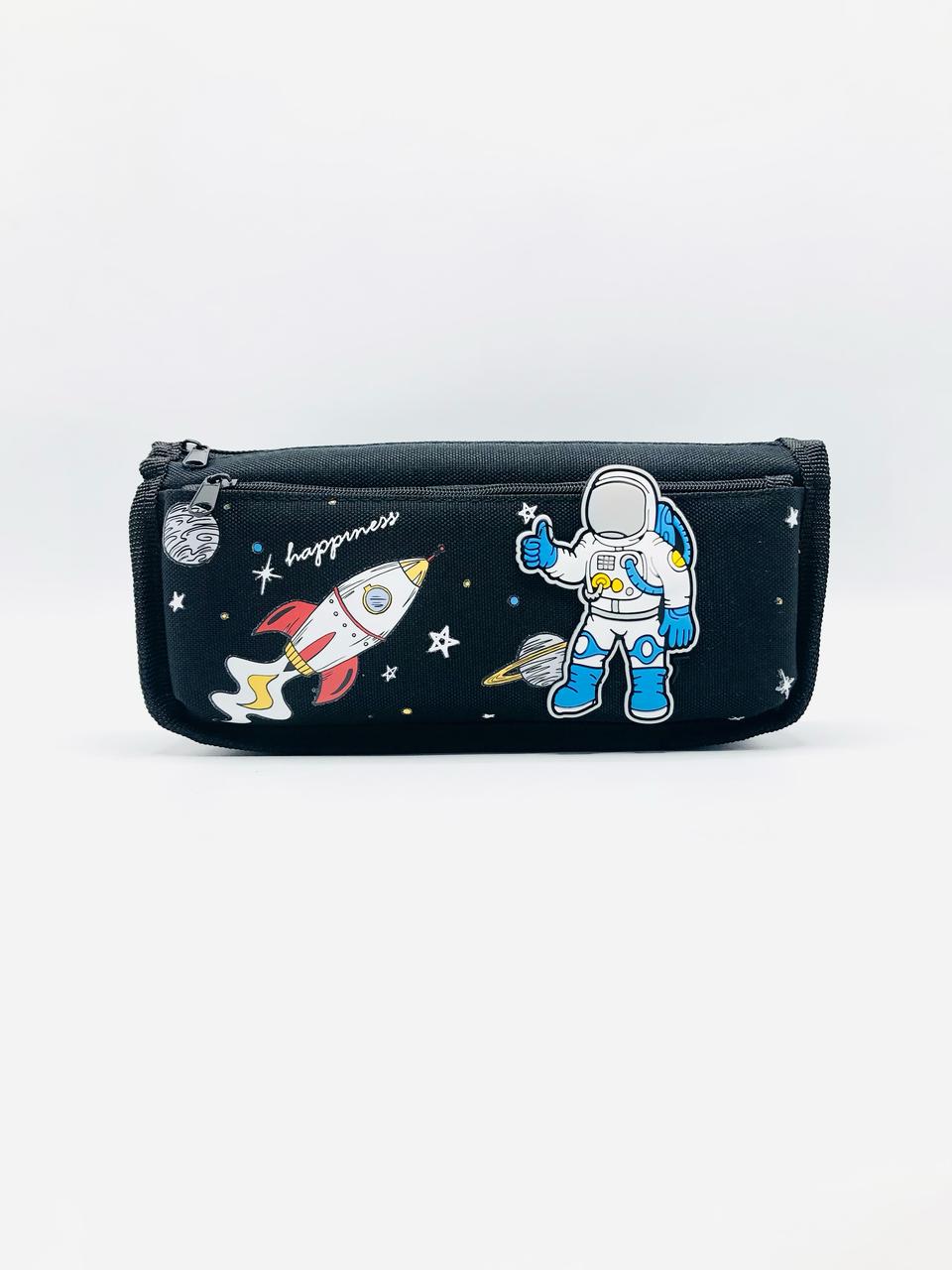 Space Stationary Pencil Pouch for Kids & Boys
