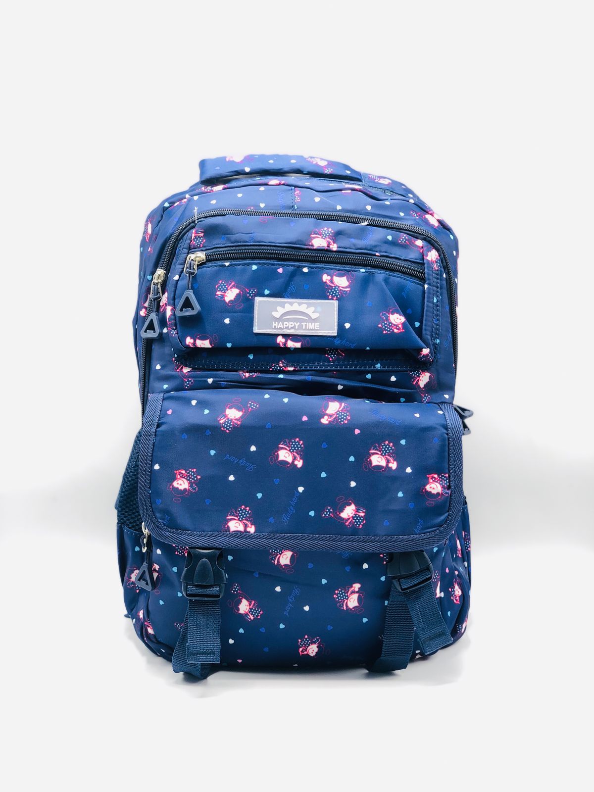 Happy Time Girls’ School Backpack – Large & Stylish Design