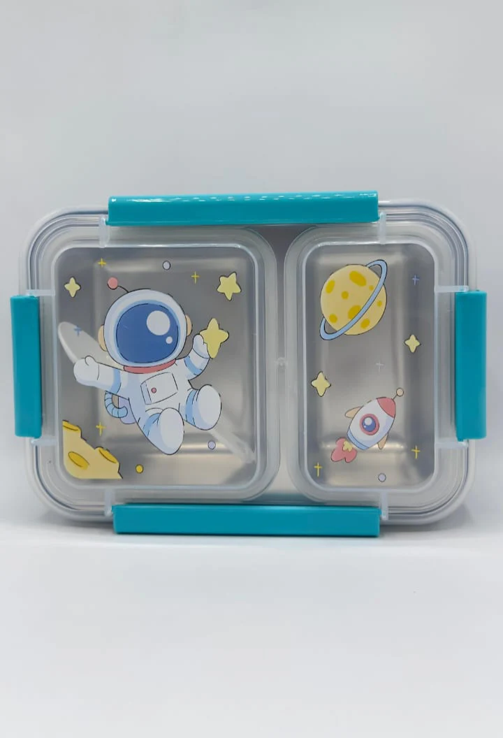 Space Stainless Steel Lunch Box For Kids