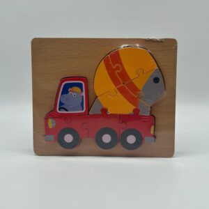 Crane Car Shaped Puzzle For Kids