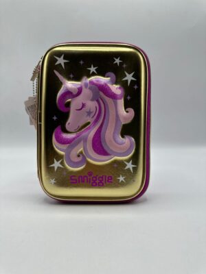 Unicorn Smiggle Pencil Pouch – 3D Hard Shell for Girls