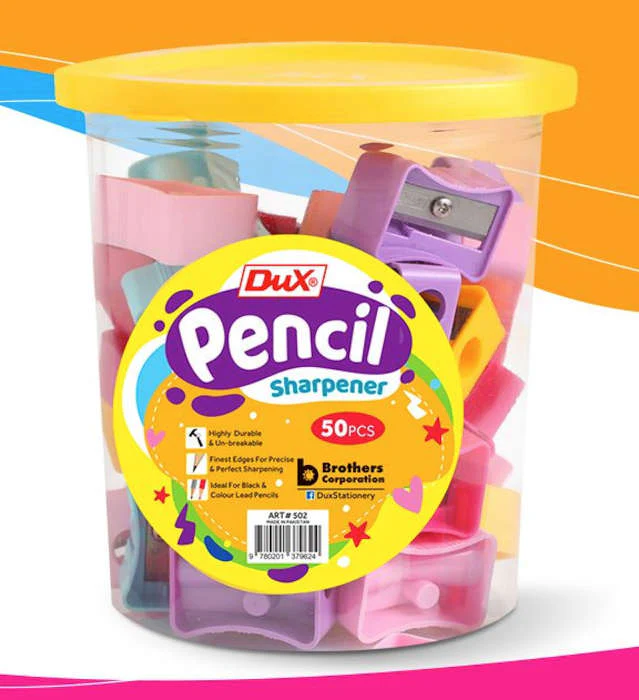 Dux Pencil Sharpeners Jar Of 50 Pcs, Art # 502 - Image 3