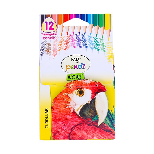 Dollar My Color Pencil 12 Colors Half / Full