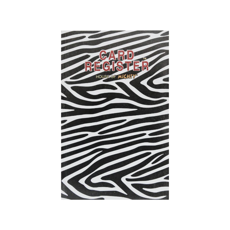 Card Cover Register – Office & School Use