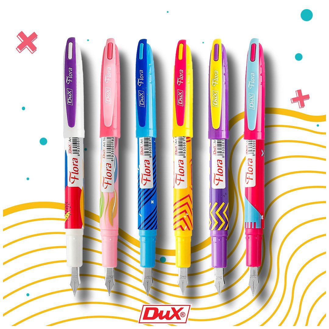 Dux Flora Fountain Pen - Ink Pen Dux Fountain Pen 5 Colors - Image 2