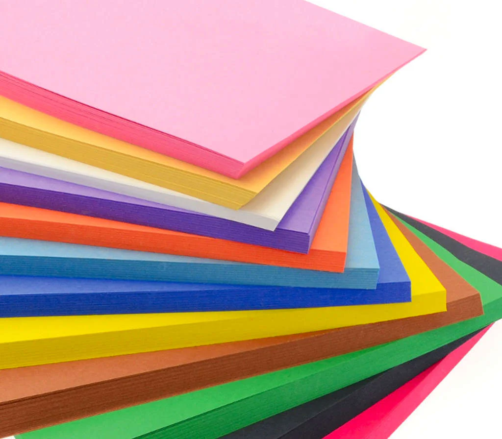 A4 Colored Paper Pack Of 100 Sheets With Single Color, 80g Paper
