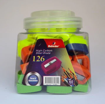 Bahadur Sharpeners 126 Jar Of 60 Sharpeners