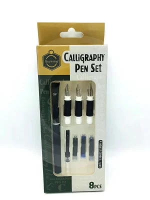 Keep Smiling Calligraphy Pen Set 8PC