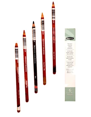 Derwent Artist Charcoal and Pastel Pencils for Sketching & Shading