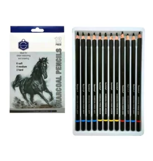 Keep smiling Charcoal Pencil set