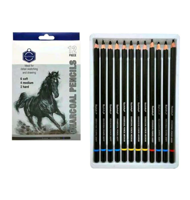 Keep smiling Charcoal Pencil set