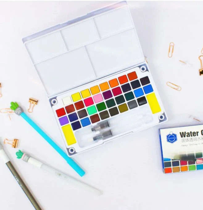 Keep Smiling Watercolor Set – Vibrant Paints for Creative Expression - Image 3