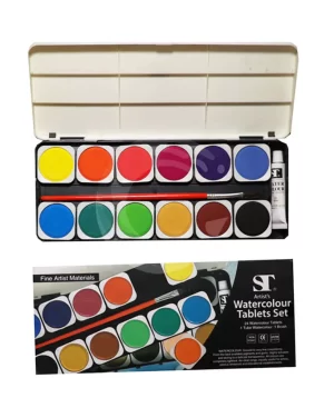 ST Water Color 24 Tablets Set