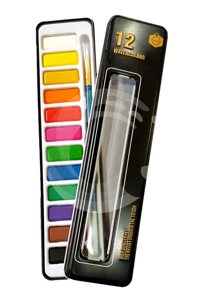 Keep Smiling Water color 12 color