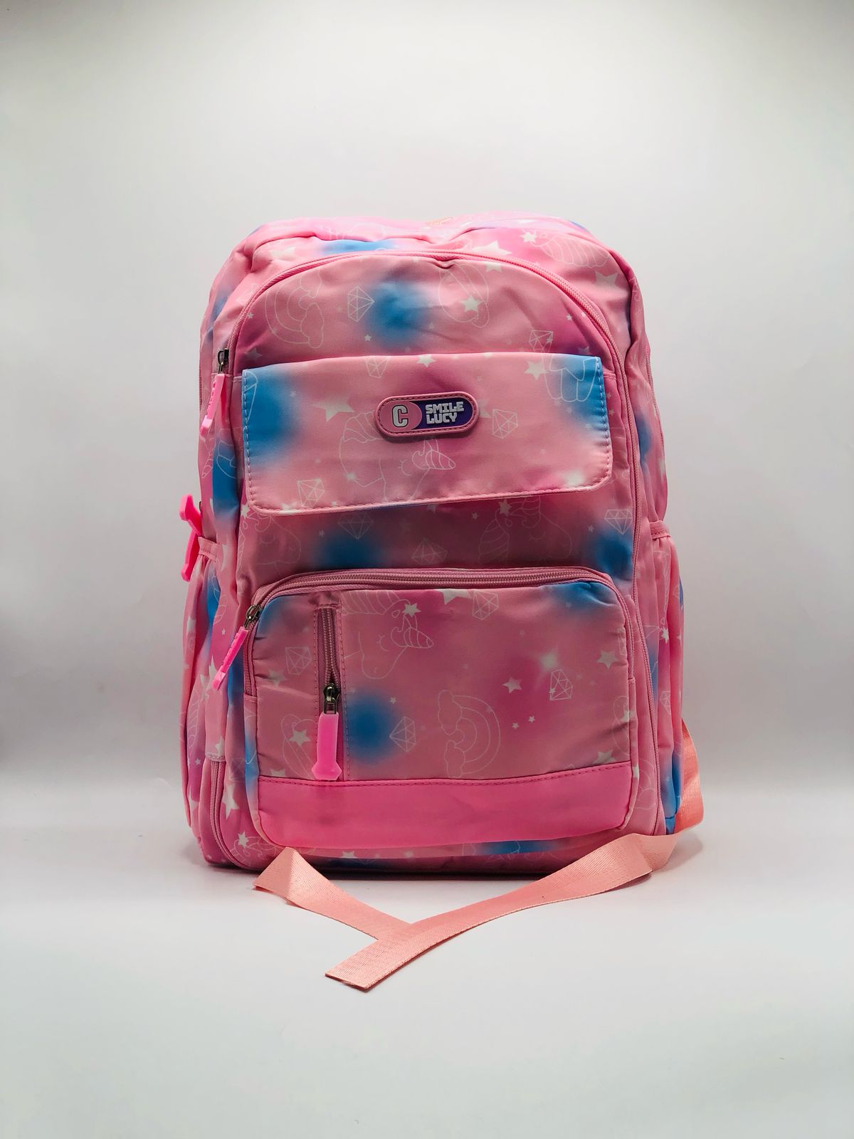 Smile Lucy School Bag for Girls – Lightweight & Waterproof - Image 2