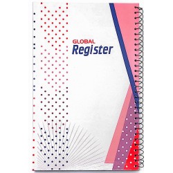 Card Cover Spiral Register – Office & School Use
