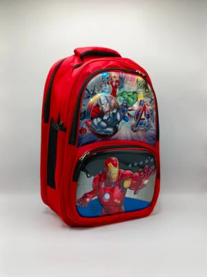 3D Iron man Backpack For Boys School Bag.