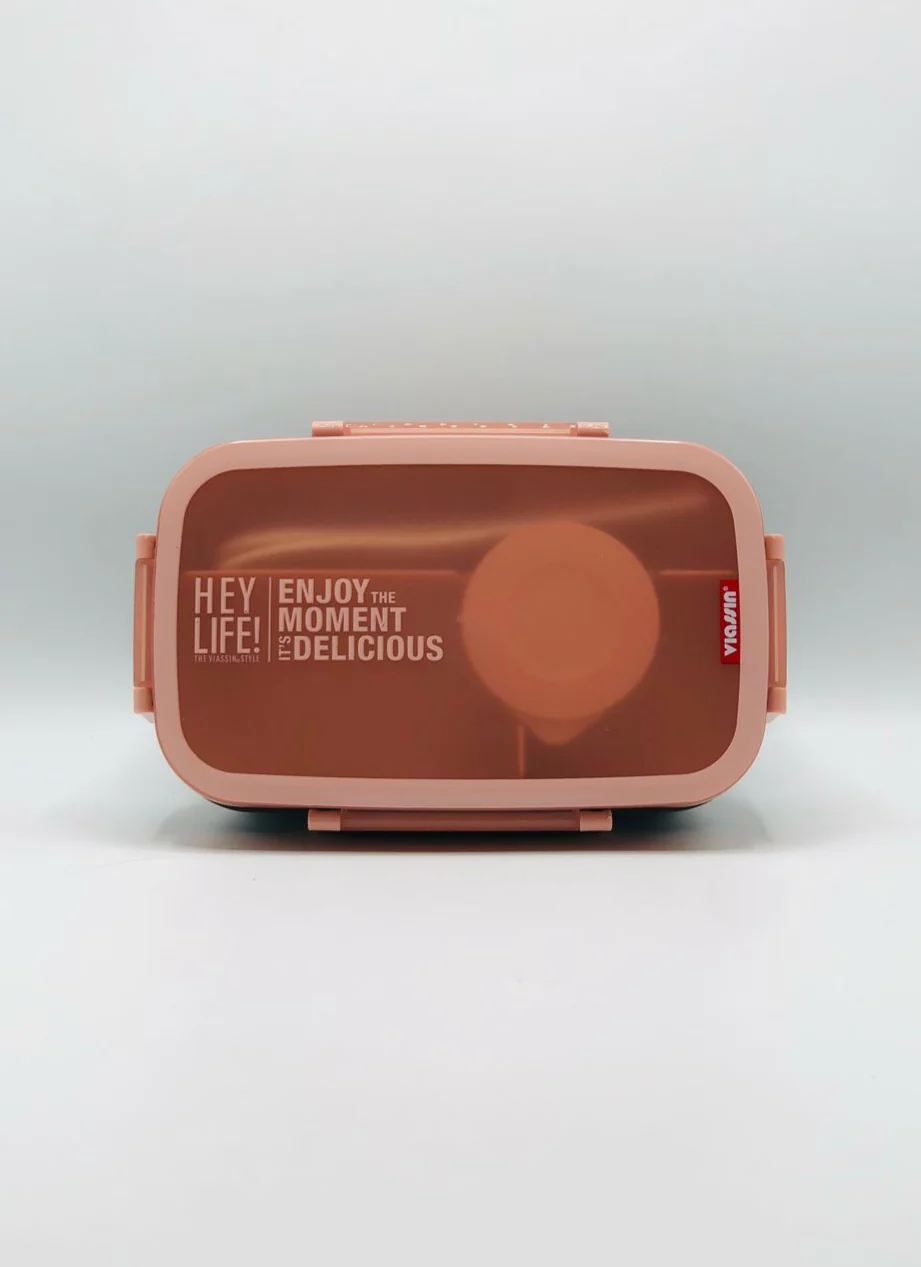 Uissbia Dual Compartment Lunch Box – Leak-Proof & Spacious Plastic Food Container