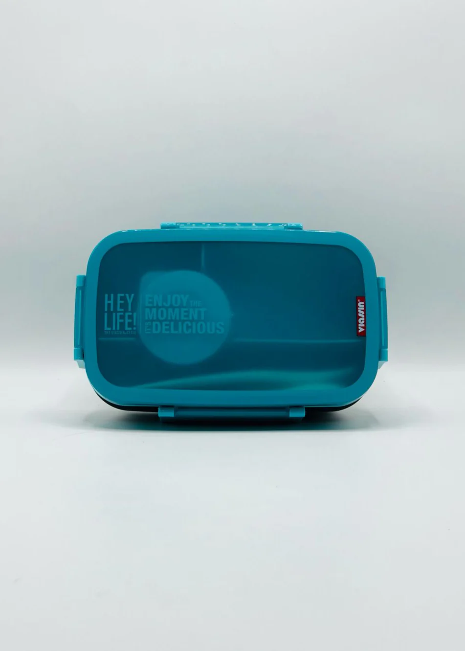 Uissbia Leak-Proof Lunch Box – 2-Compartment Plastic Food Container with Ample Capacity